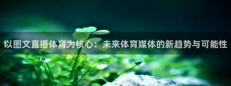 以图文直播体育为核心：未来体育媒体的新趋势与可能性
